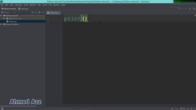 03.Python tutorial -- Output in python المخرجات في البايثون смотреть онлайн
