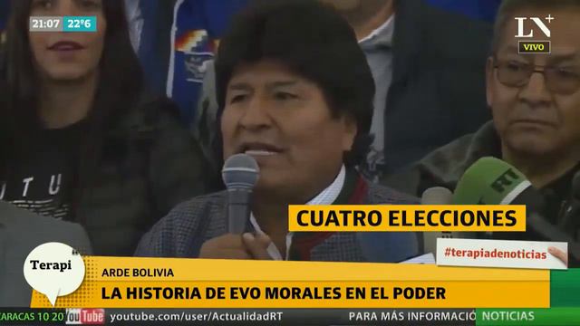 La historia de Evo Morales en el poder - Una cronología смотреть онлайн