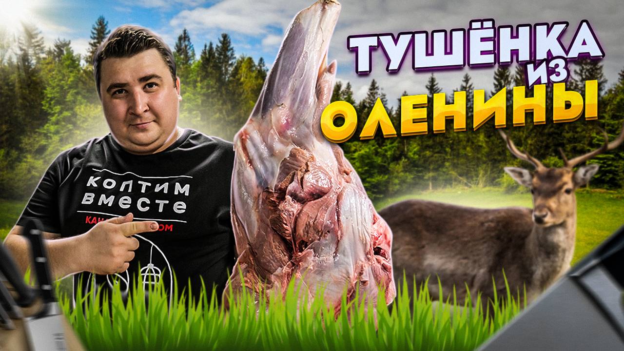 ДОМАШНЯЯ ТУШЕНКА ИЗ ОЛЕНЯ! СУПЕР ВКУС!!! смотреть онлайн