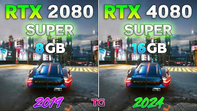 RTX 2080 SUPER Vs RTX 4080 SUPER - 5 Years Difference