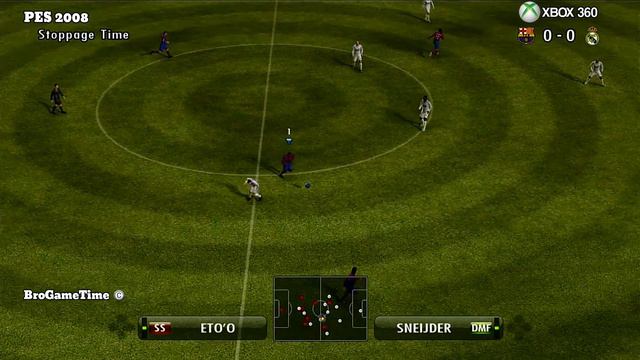PES 2008 Xbox 360 смотреть онлайн