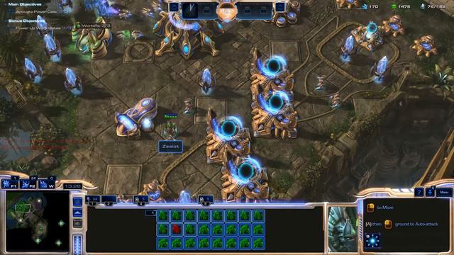 StarCraft 2 Legacy of the Void Walkthrough Spear of Adun MIssion #3 HD ultra graphics settin смотреть онлайн