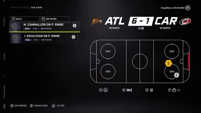 Round Two/Hurricanes - NHL 21 - GM Mode Commentary - Thrashers - Ep.55 смотреть онлайн