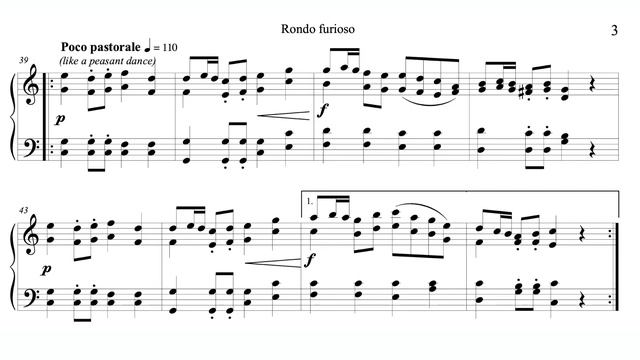 David Unger - Rondo Furioso Op. 17 No. 3 in C minor played by Edward Cohen смотреть онлайн