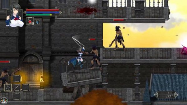 Night of Revenge 魔女は復讐の夜に - Game inspired by Castlevania - Gameplay (PC)