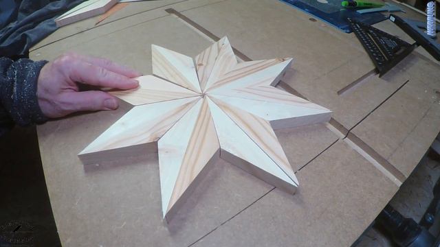 Sternsägen mit Vorrichtung - diesmal nur der innere Stern смотреть онлайн