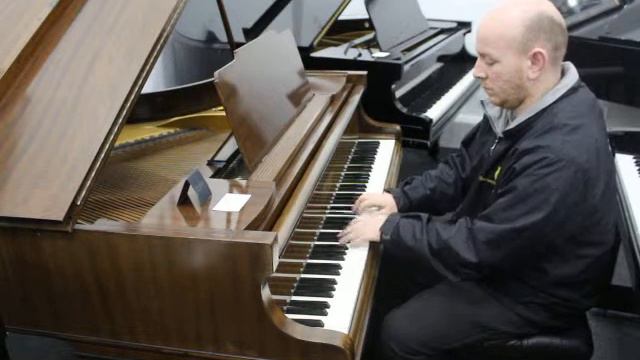 Chappell Mahogany Cabriole Leg Baby Grand Piano By Sherwood Phoenix Pianos смотреть онлайн