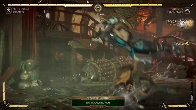 Mortal Kombat 11 - Sub Zero vs Arron Black смотреть онлайн