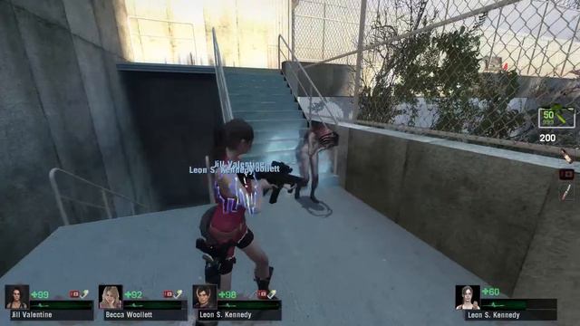 Left 4 Dead 2 Claire Redfield voice pack for L4D2 Ellis beta work in progress смотреть онлайн