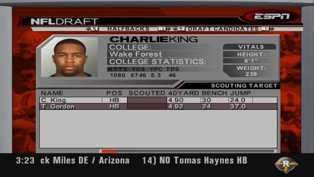 I drafted a football god in NFL 2K5 смотреть онлайн