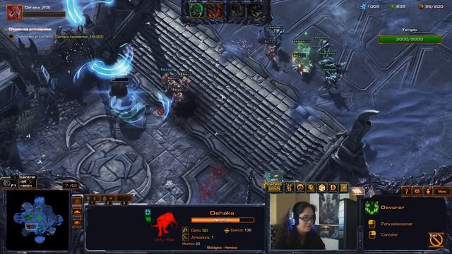 Starcraft 2 - Cooperativo Brutal - Comentando y enseñando comandante Dehaka смотреть онлайн