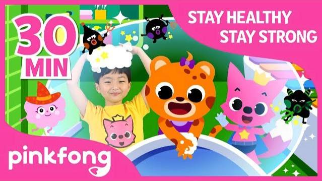 Wash Your Hands and more | +Compilation | Prevent Virus | Pinkfong Songs for Children смотреть онлайн