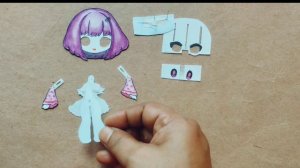 🌸(41)Puppet Tutorial 🌸How to make a paper puppet🌸eyes ball moving🌸hand moving 🌸eyes blink 🌸TUTORIAL
