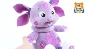 Мягкая игрушка "Лунтик" кушает с ложечки ТМ "Мульти-Пульти"