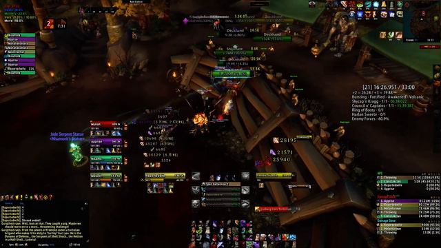 Freehold 21 Fortified, Bursting, Volcanic, AWAKENING - Outlaw Rogue 472 Ilvl смотреть онлайн