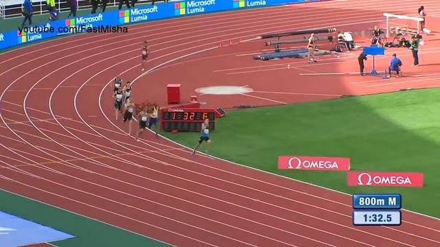 93 Men's 800m Rabat Diamond League 2016 HD смотреть онлайн