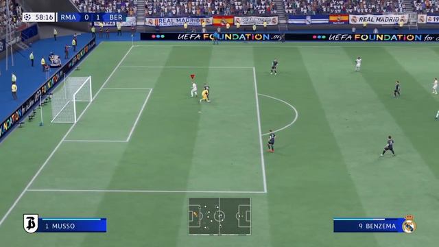 FIFA 22 - Real Madrid vs Bergamo Calcio - Champions League Final смотреть онлайн