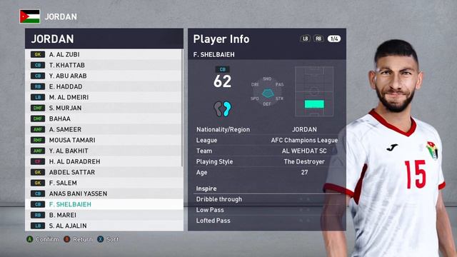 PES 2021 Smokepatch |Jordan National Team Lineup| النشامى (The Chivalrous) смотреть онлайн