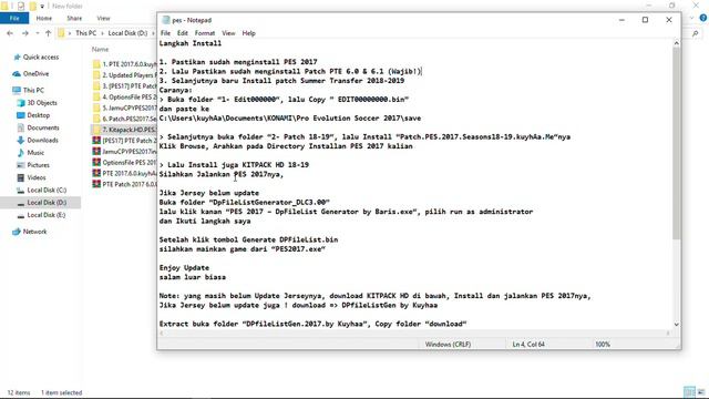 Update Patch PES 2017 Transfer 2018 2019 смотреть онлайн