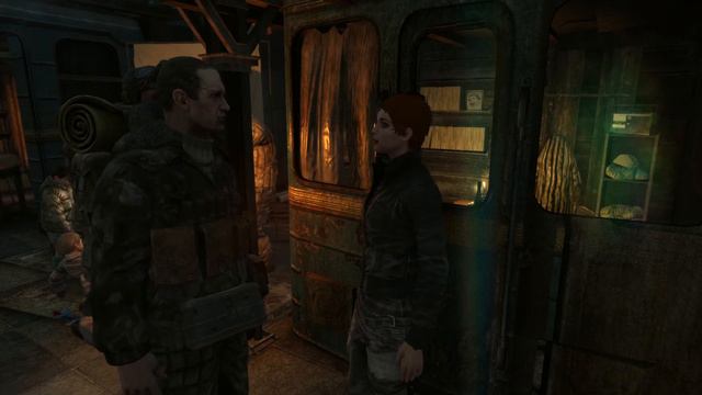 Прохождение Metro Last Light Redux Метро 2033 Луч надежды Часть 4 Путь на Театральную смотреть онлайн