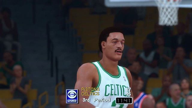 1990 : Detroit Pistons vs. Boston Celtics - NBA 2K19 смотреть онлайн
