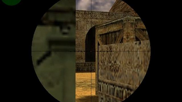 CS1.6 Как держать точку Б с авп на дасте2. смотреть онлайн