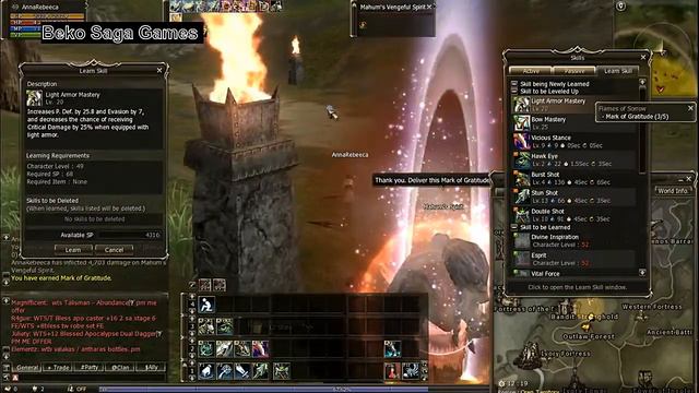 Lineage 2 lv 46 51 Flames Of Sorrow смотреть онлайн