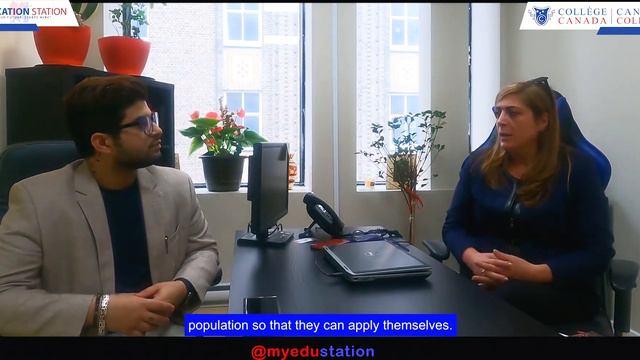 Canada College | Campus Visit - Part 1 | Meeting with Vice President | Education Station | Montreal смотреть онлайн
