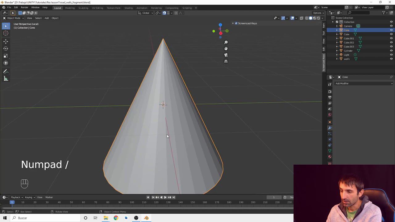 Создание 3D моделей для игры Unity || BLENDER || Часть 3 смотреть онлайн