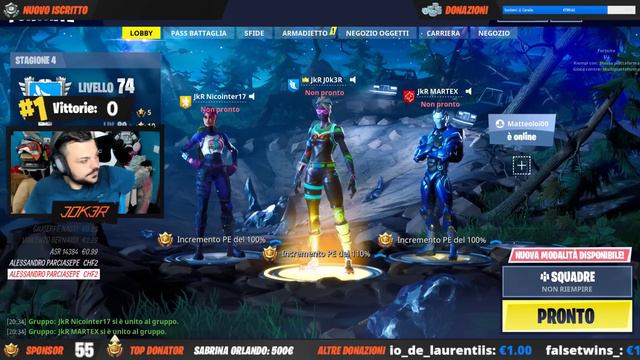 🔴 LIVE FORTNITE JkR vs PG SERVER PRIVATI DI CICCIOGAMER89 !!! [Fortnite Battle Royale] смотреть онлайн
