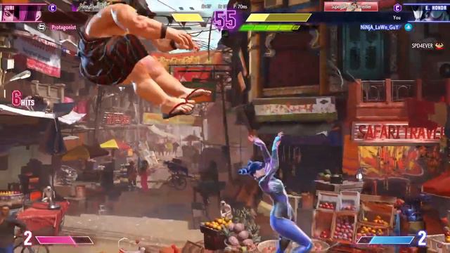Street Fighter 6_Crusty Toe Foot Fungus vs Fish Market Spam Sushi