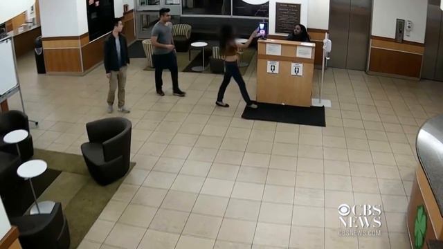 Security video outside nightclub clears USC student of rape смотреть онлайн