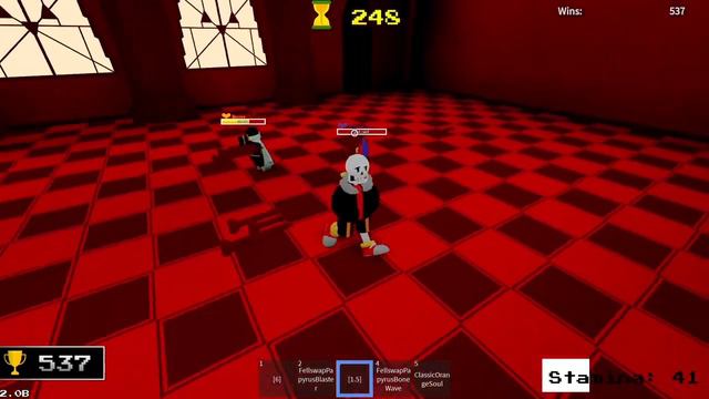 (100 Sub Special) All Skin Showcase In  Undertale Last Corridor