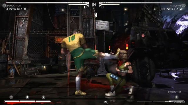 Mortal Kombat XL _ Sonya Vs Johnny Cage (Hard) смотреть онлайн