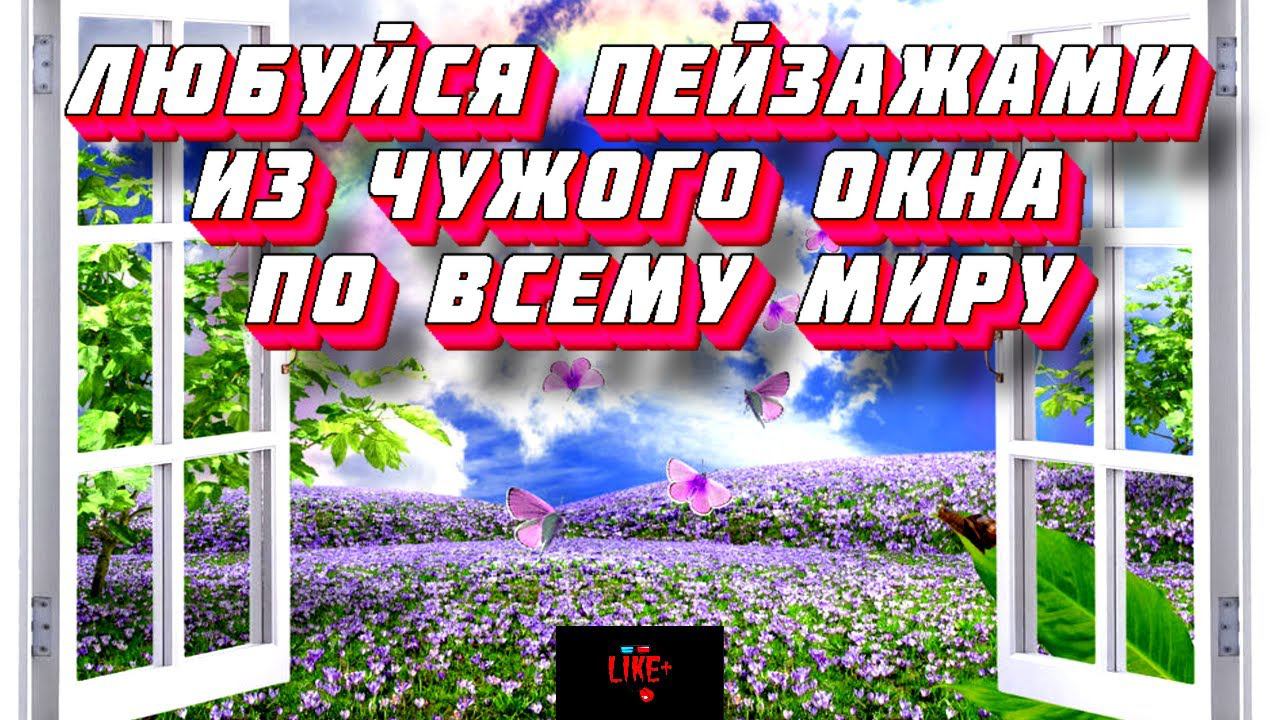 Любуйся пейзажами из чужого окна по всему миру смотреть онлайн