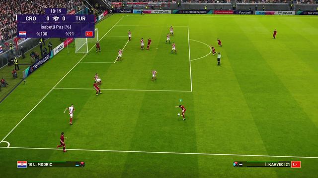 Euro 2024 Elemeleri Türkiye Turkey - Hırvatistan Croatia Pes 2021 | FC24 Maç Özeti #fc24 #croatia смотреть онлайн