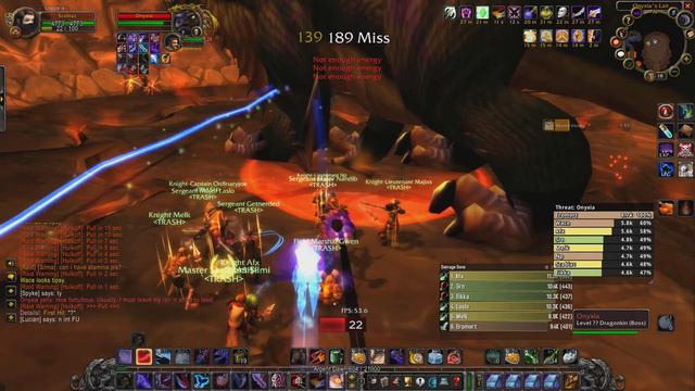 WoW Classic Onyxia - Rogue POV - TRASH - 4/1/2020 смотреть онлайн