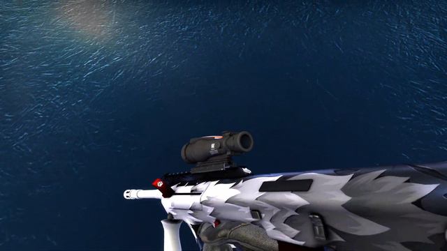 AUG | Arctic Wolf (Minimal Wear) | CS:GO Skin Showcase смотреть онлайн