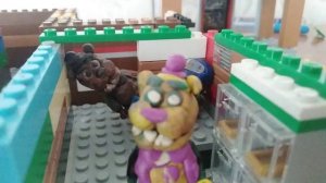 Лего фнаф (новая пиццерия Фредди)