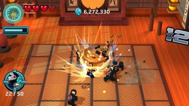 LEGO Ninjago: Nindroids - Cole (Teacher) Dojo Gameplay смотреть онлайн