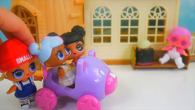 LOL Surprise Dolls + Lil Sisters Ballet Dance смотреть онлайн