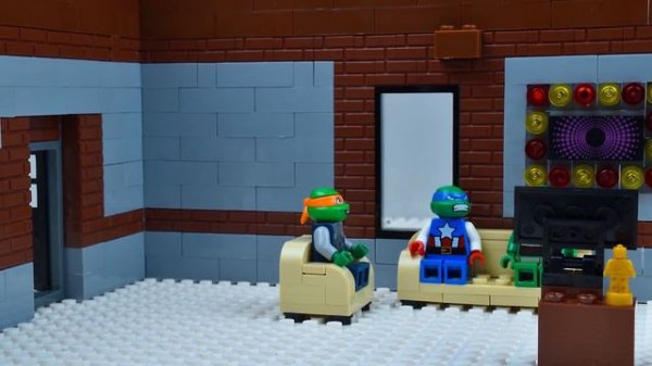 LEGO Ninja Turtles VS Venom 🐢⚫️ TMNT Stop Motion