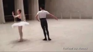 Joy Womack rehearses for Bolshoi's 'Paquita' performance