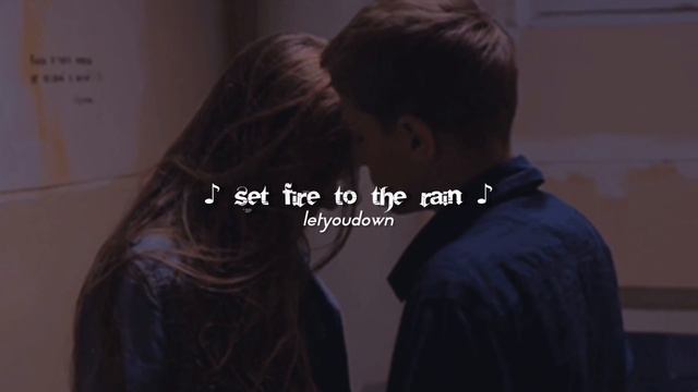 adele, set fire to the rain (slowed + reverb) смотреть онлайн