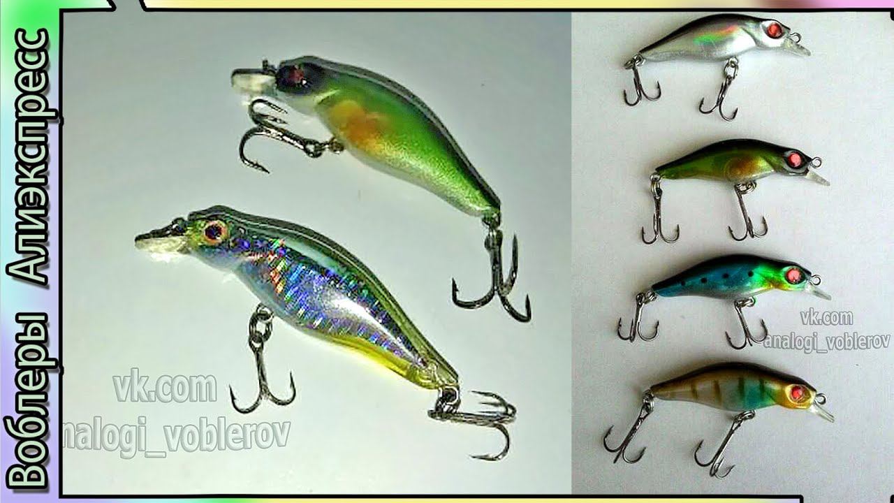 Копия - Jackson Komachi - Ультралайт мини воблер с Алиэкспресс #lure