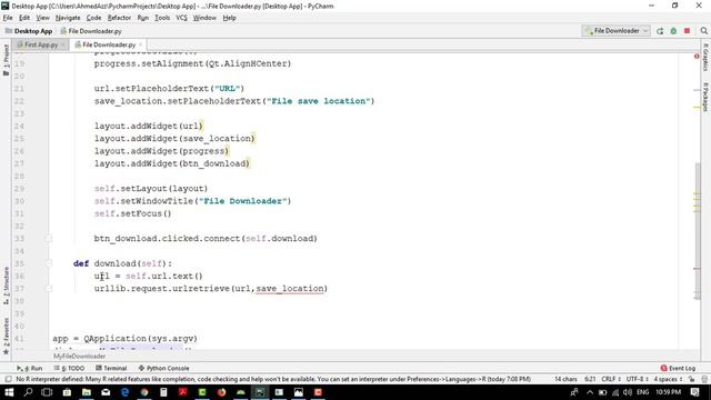 83.Python tutorial - Image Download 2 - Desktop Apps смотреть онлайн