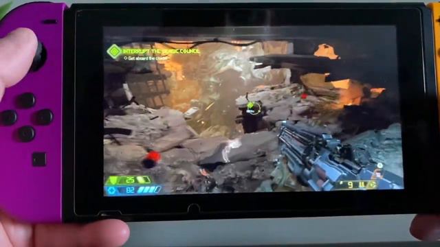 Doom Eternal Handheld Gameplay || Nintendo Switch смотреть онлайн