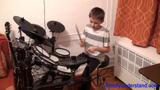 Чиж "Фантом" - Drum Cover by Michal, 9yo (Simmons SD600+) смотреть онлайн