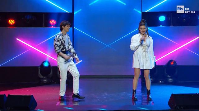 Elena & Francesco Faggi - Nothin' can blow me out - Una voce per San Marino смотреть онлайн