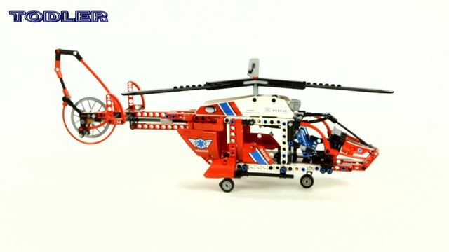 Lego Technic 8068 Helikopter ratunkowy смотреть онлайн